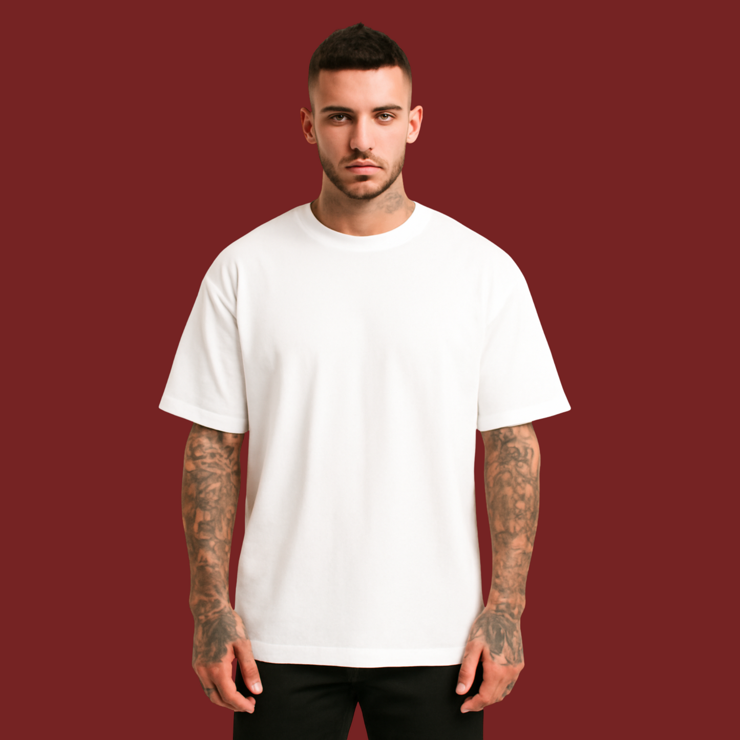 Snazzik Oversized Plain Tee