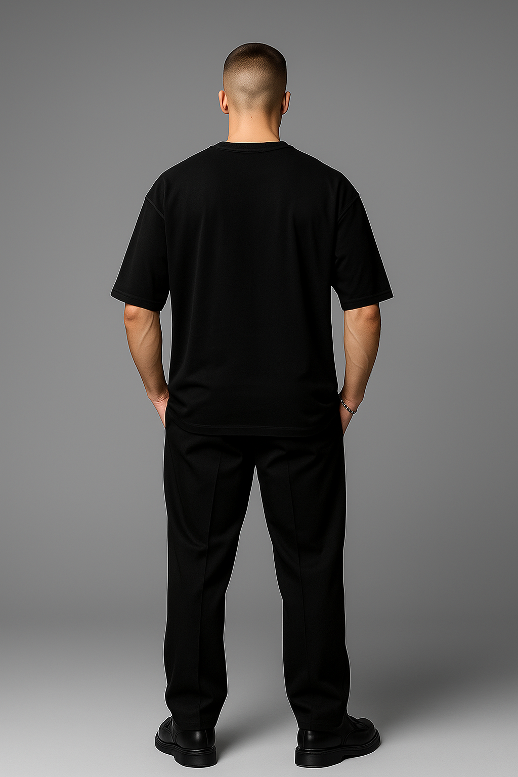 Snazzik Black Oversized T-Shirt