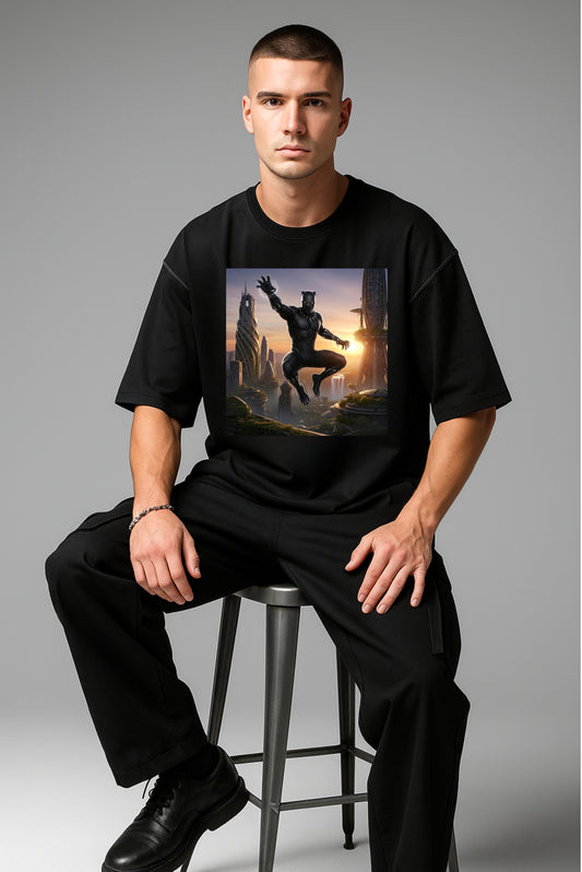 Black Panther Oversized T-Shirt